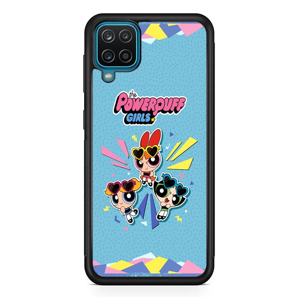 Powerpuff Girls The Protector Samsung Galaxy A12 Case-Rubber Black (2D Case)-Oxvistore