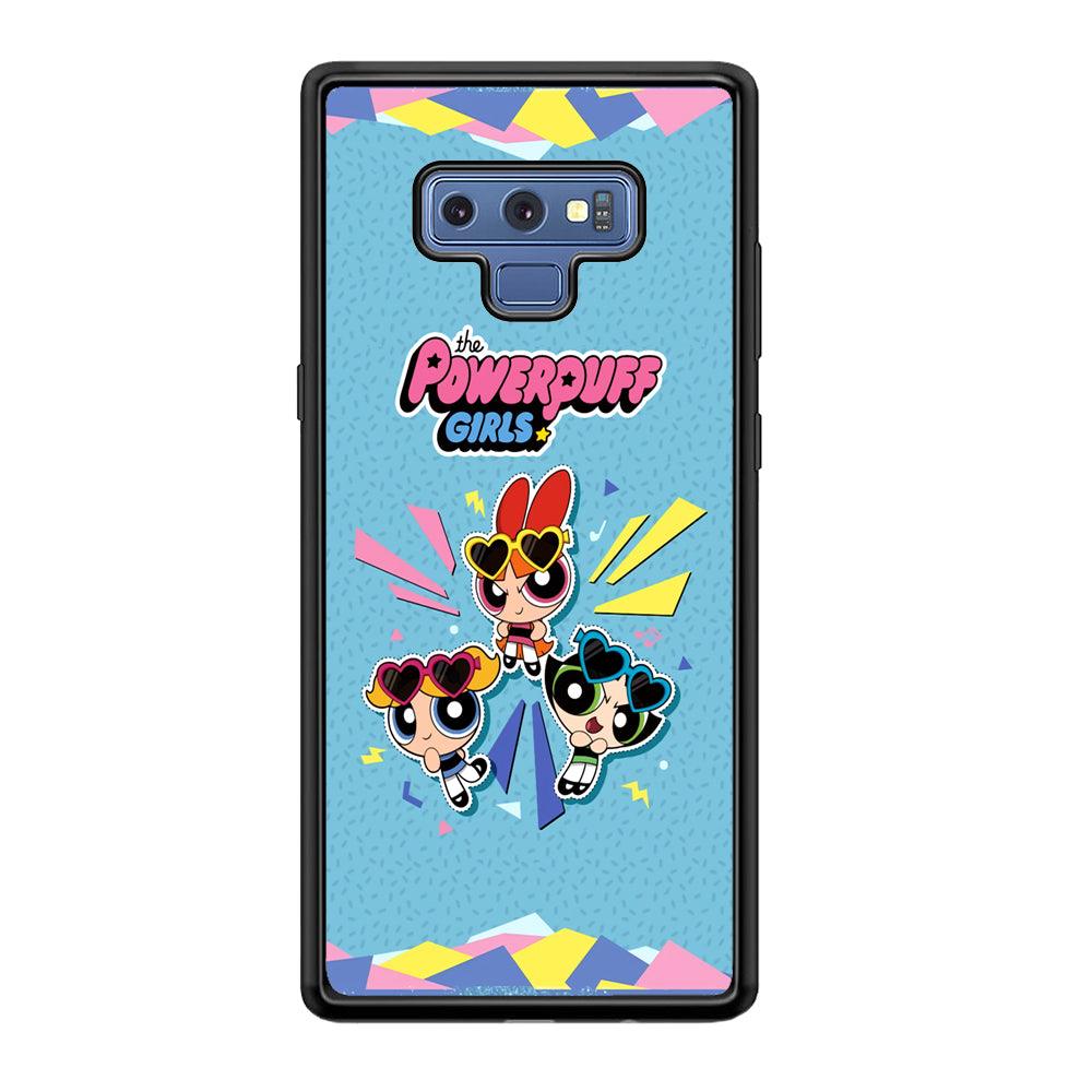 Powerpuff Girls The Protector Samsung Galaxy Note 9 Case-Rubber Black (2D Case)-Oxvistore