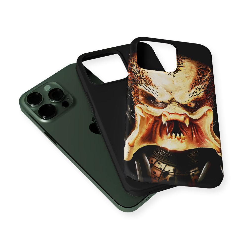 Predator Alien Face 2 in 1 Tough Phone Case-Oxvistore