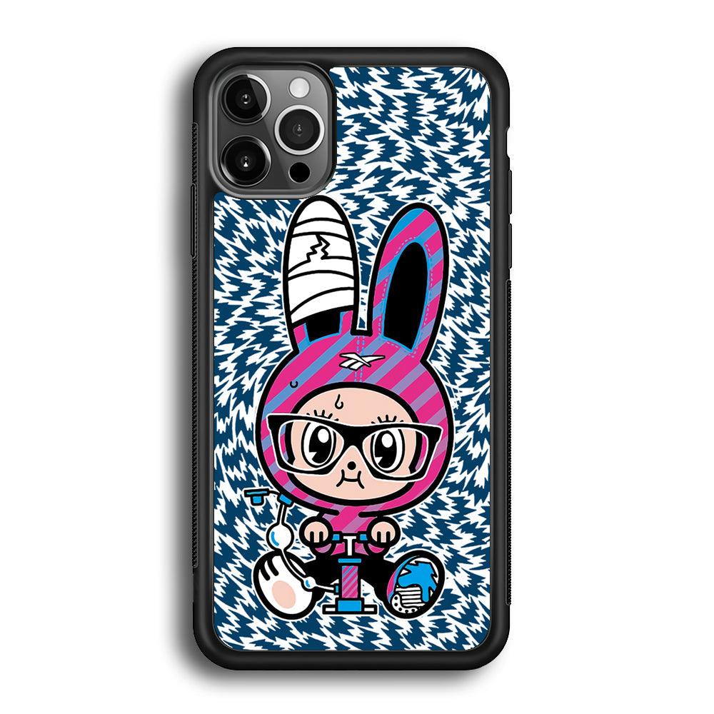 Pump Up and Rise Again iPhone 12 Pro Case-Rubber White (2D Case)-Oxvistore