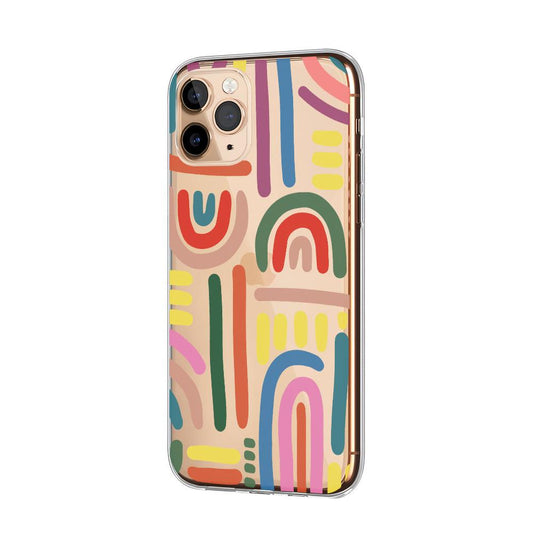 Rainbow Touch in the Soul Clear Soft Case-Oxvistore
