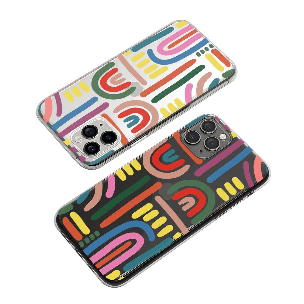 Rainbow Touch in the Soul Clear Soft Case-Oxvistore
