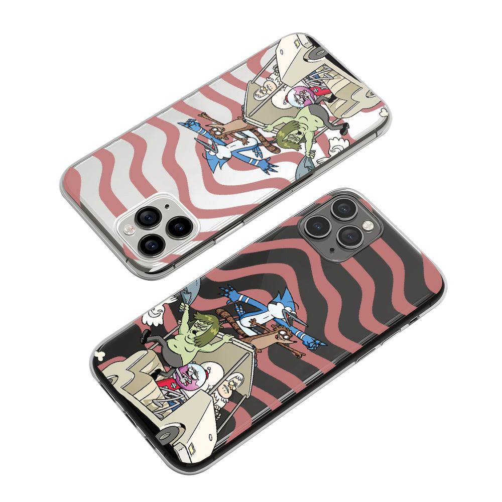 Regular Show Traveling Clear Soft Case-Oxvistore