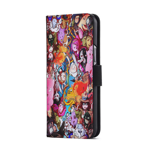 Regular Show and Adventure Time Flip Wallet Phone Case-Oxvistore