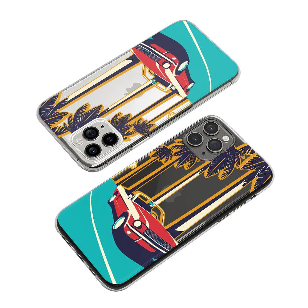 Reto Car Enjoying the Road Clear Soft Case-Oxvistore