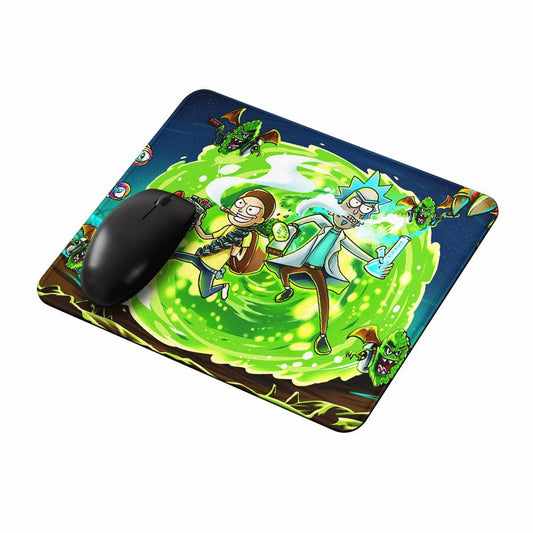 Rick And Morty In Another Dimension Mouse Pads-Oxvistore