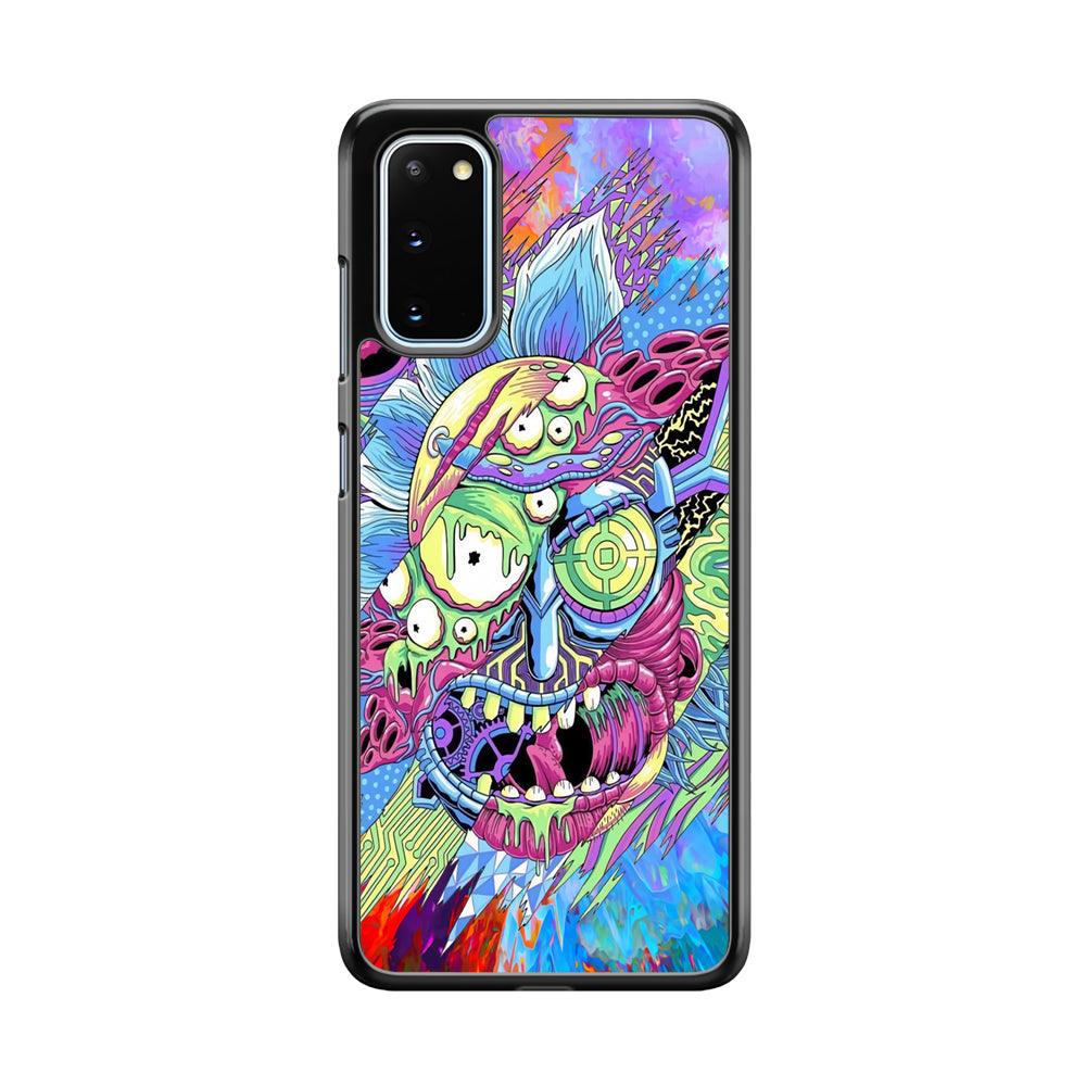 Rick Colour Life Samsung Galaxy S20 Case-Rubber Black (2D Case)-Oxvistore