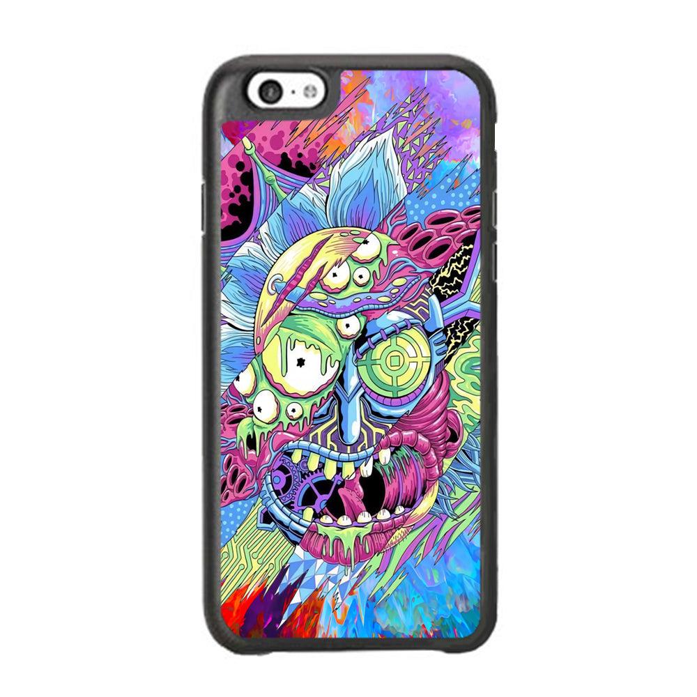 Rick Colour Life iPhone 6 Plus | 6s Plus Case-Rubber Black (2D Case)-Oxvistore