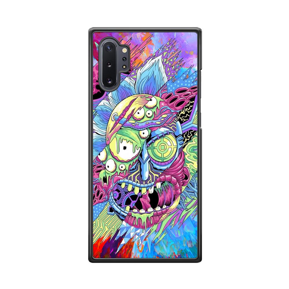 Rick Colour Life Samsung Galaxy Note 10 Plus Case-Rubber Black (2D Case)-Oxvistore