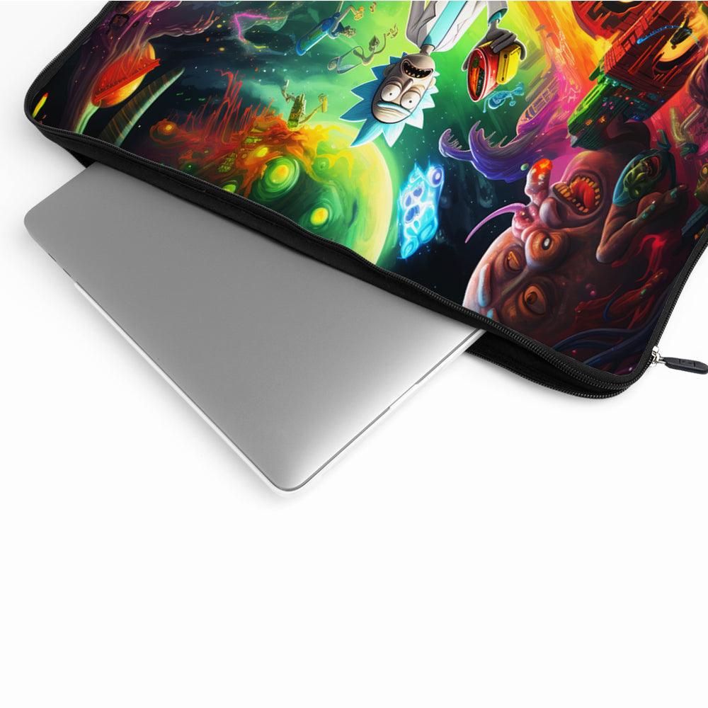 Rick and Morty Aesthetic Art Laptop Sleeve Protective Cover-Oxvistore