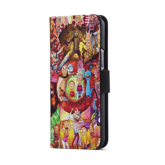 Rick and Morty Best Scene Flip Wallet Phone Case-Oxvistore