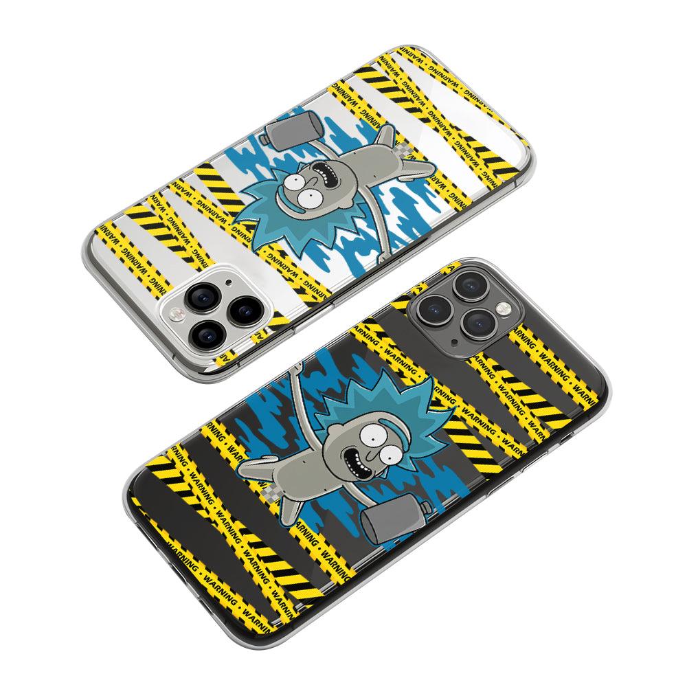 Rick and Morty Breaking the Limits Clear Soft Case-Oxvistore
