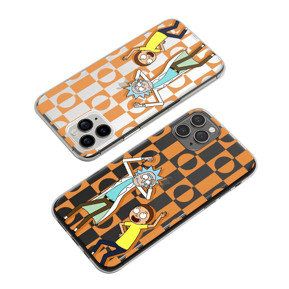 Rick and Morty Completed the Mission Clear Soft Case-Oxvistore