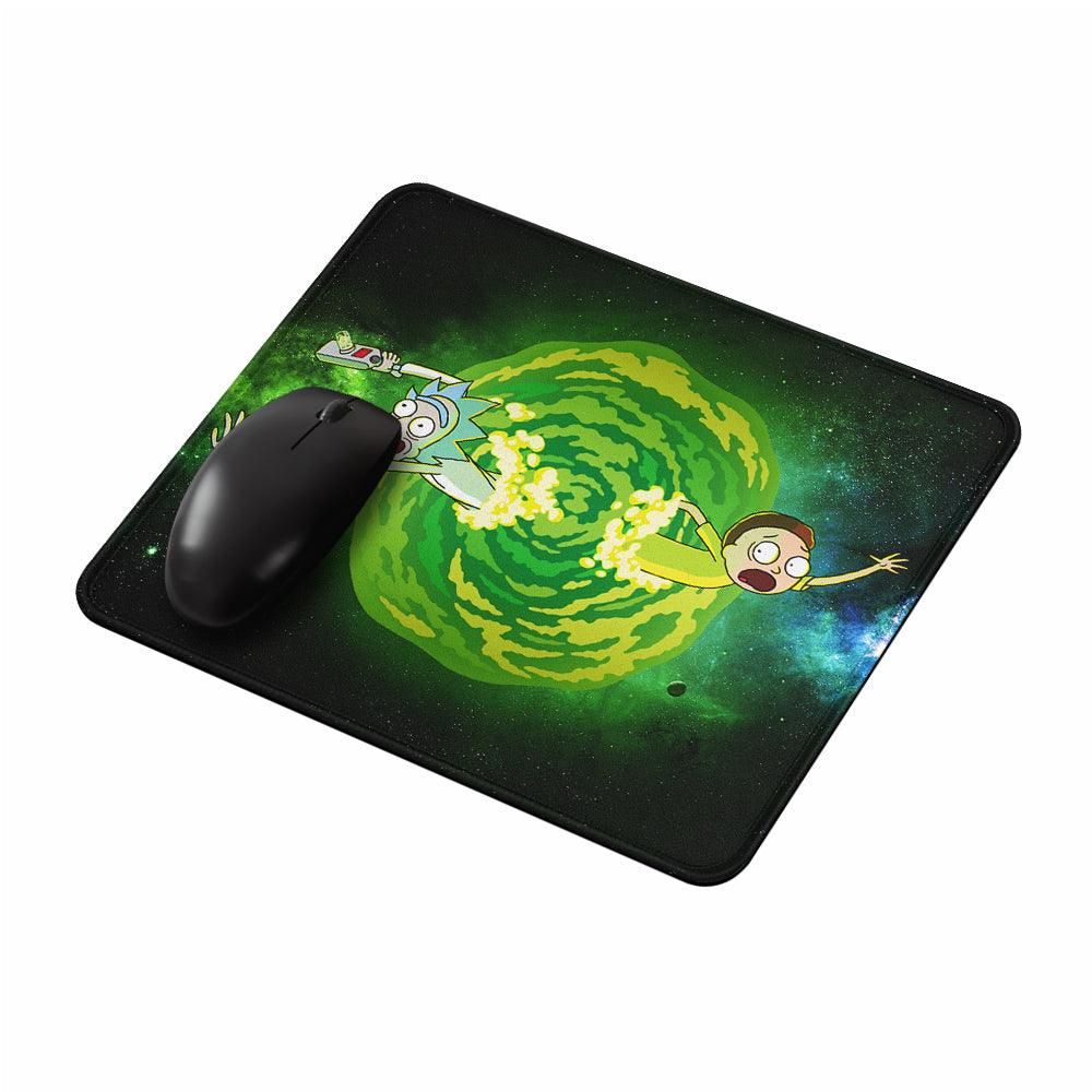 Rick and Morty Portal Space Mouse Pads-Oxvistore