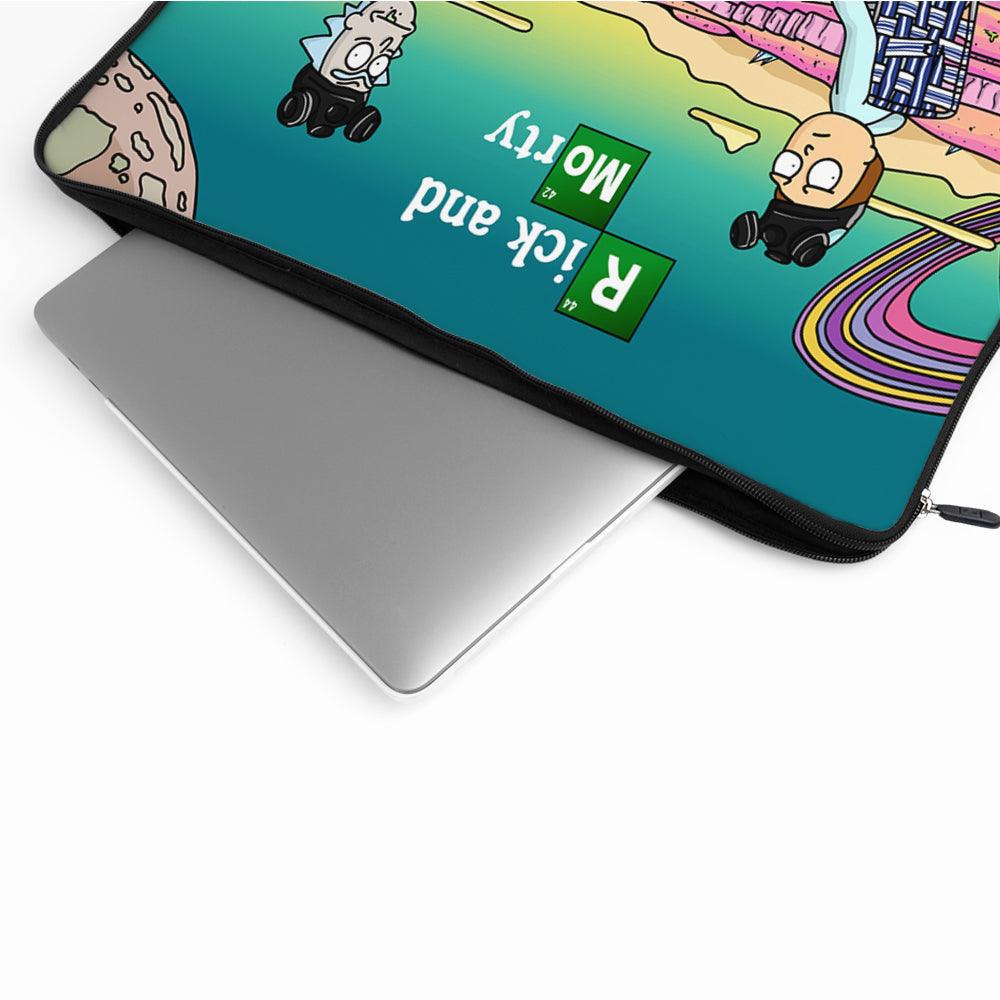 Rick and Morty Sit on Another Planet Laptop Sleeve Protective Cover-Oxvistore