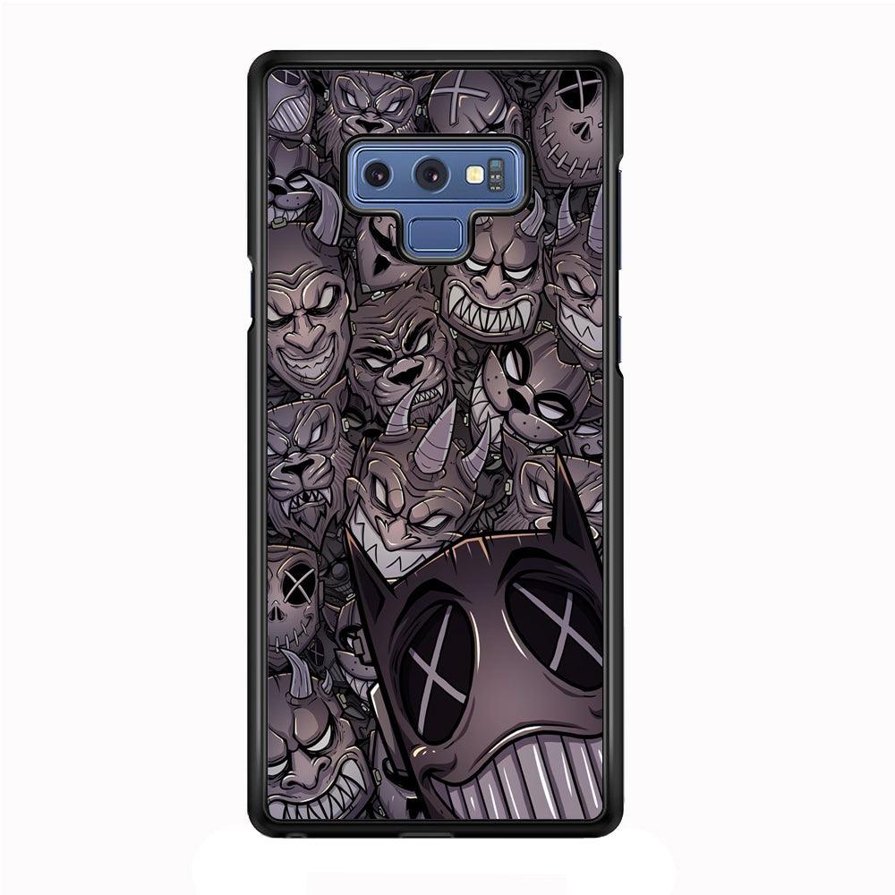 Ridicule from Underground Samsung Galaxy Note 9 Case-Rubber Black (2D Case)-Oxvistore