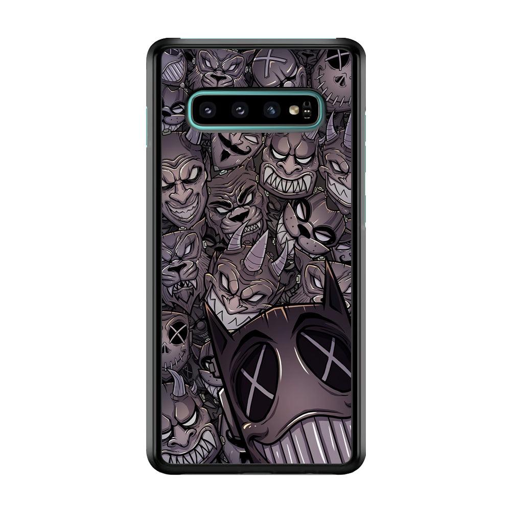 Ridicule from Underground Samsung Galaxy S10 Plus Case-Rubber Black (2D Case)-Oxvistore
