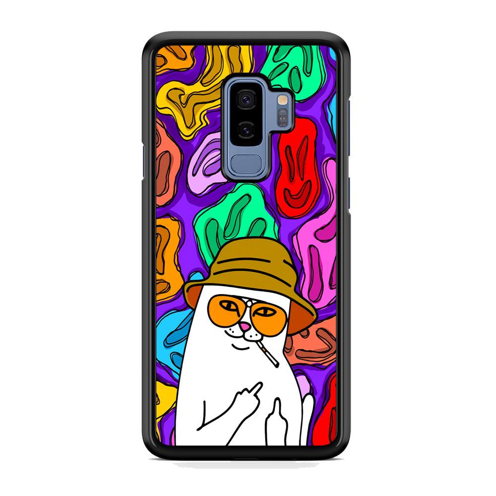 Rip N Dip Scary Master Samsung Galaxy S9 Plus Case-Rubber Black (2D Case)-Oxvistore