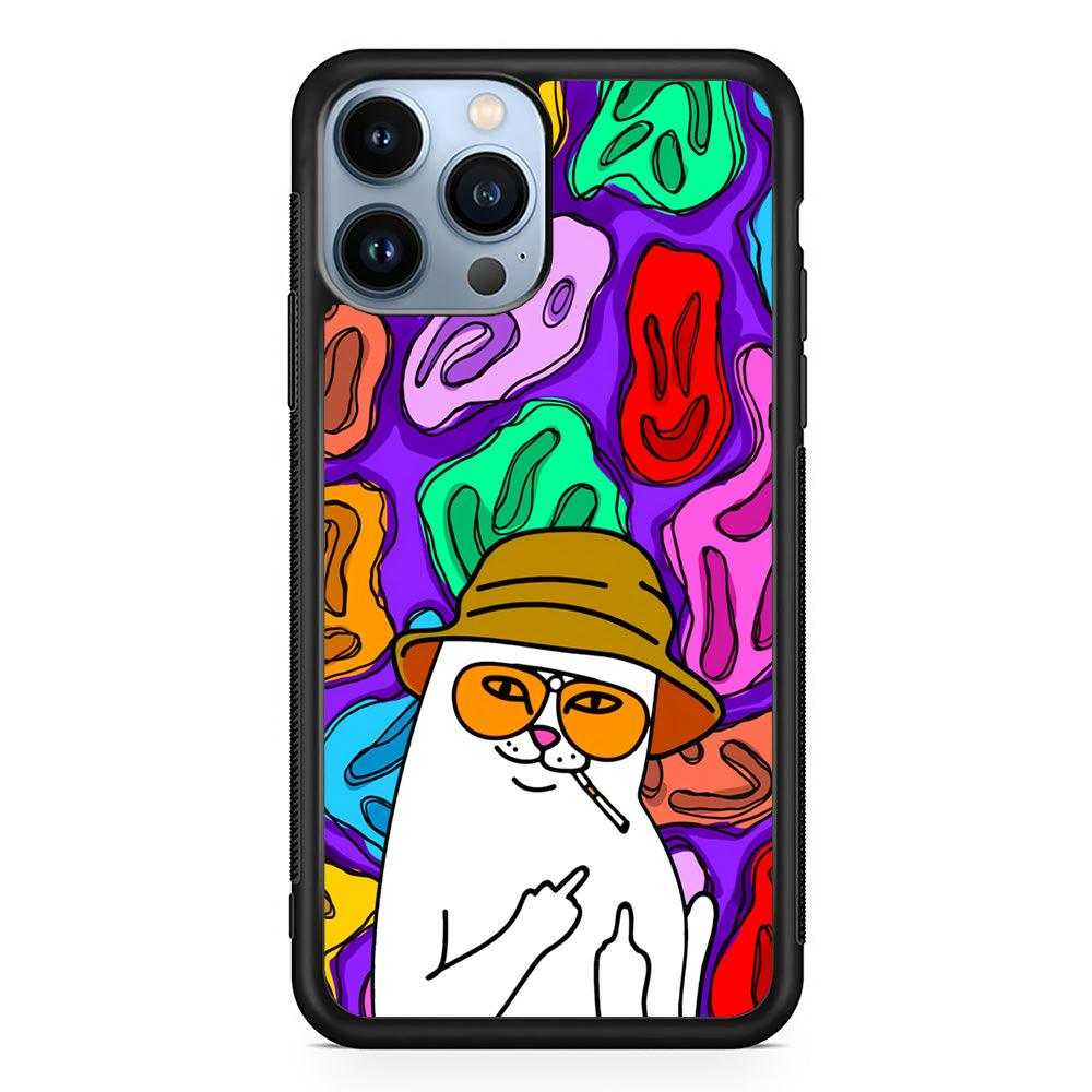Rip N Dip Scary Master iPhone 14 Pro Case-Rubber Black (2D Case)-Oxvistore