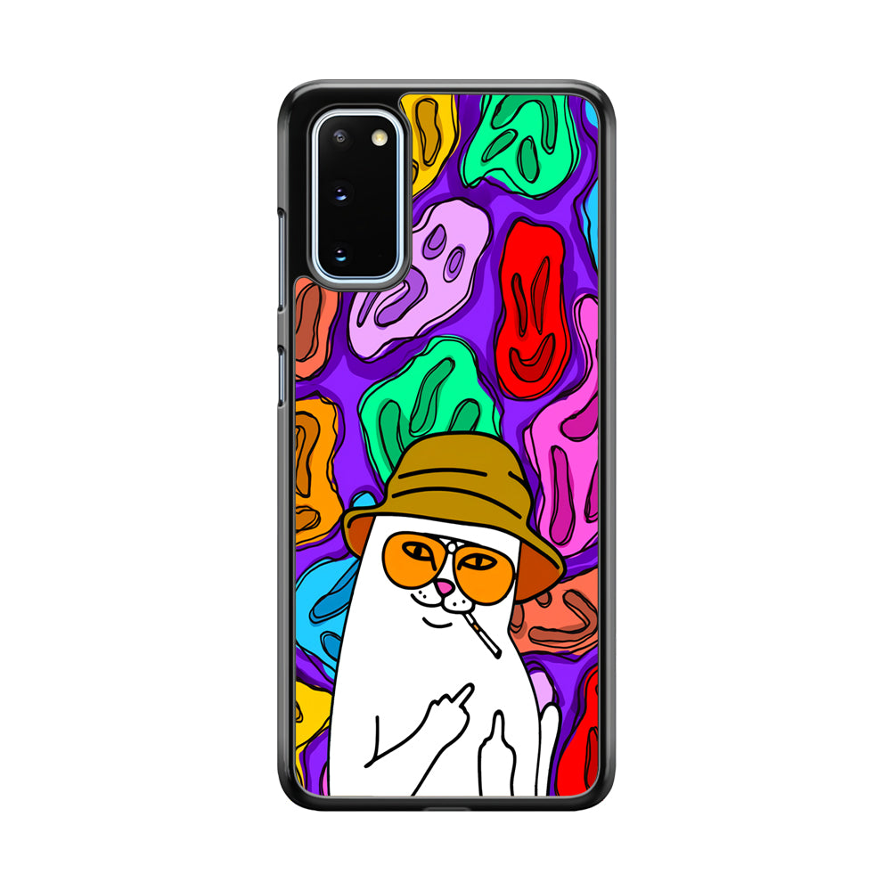 Rip N Dip Scary Master Samsung Galaxy S20 Case-Rubber Black (2D Case)-Oxvistore