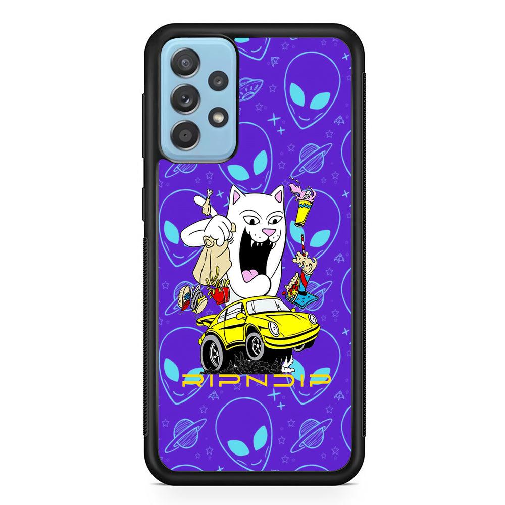 Rip n Dip Journey To Another World Samsung Galaxy A52 Case-Rubber Black (2D Case)-Oxvistore