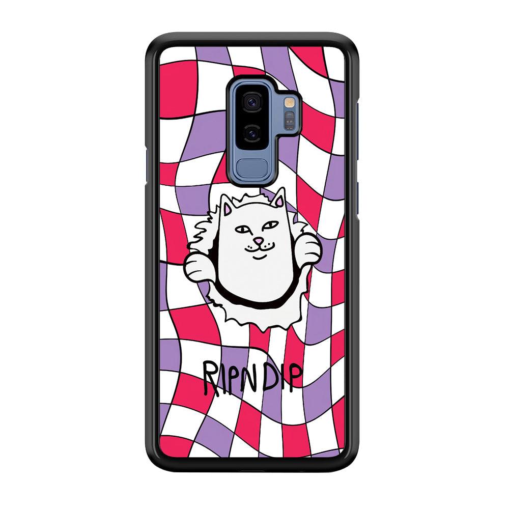 Rip n Dip Liquify Wall Samsung Galaxy S9 Plus Case-Rubber Black (2D Case)-Oxvistore
