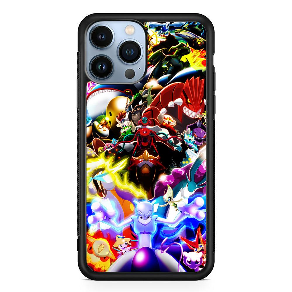 Rise of The Pokemon Master 2D Rubber Phone Case-Black-Oxvistore