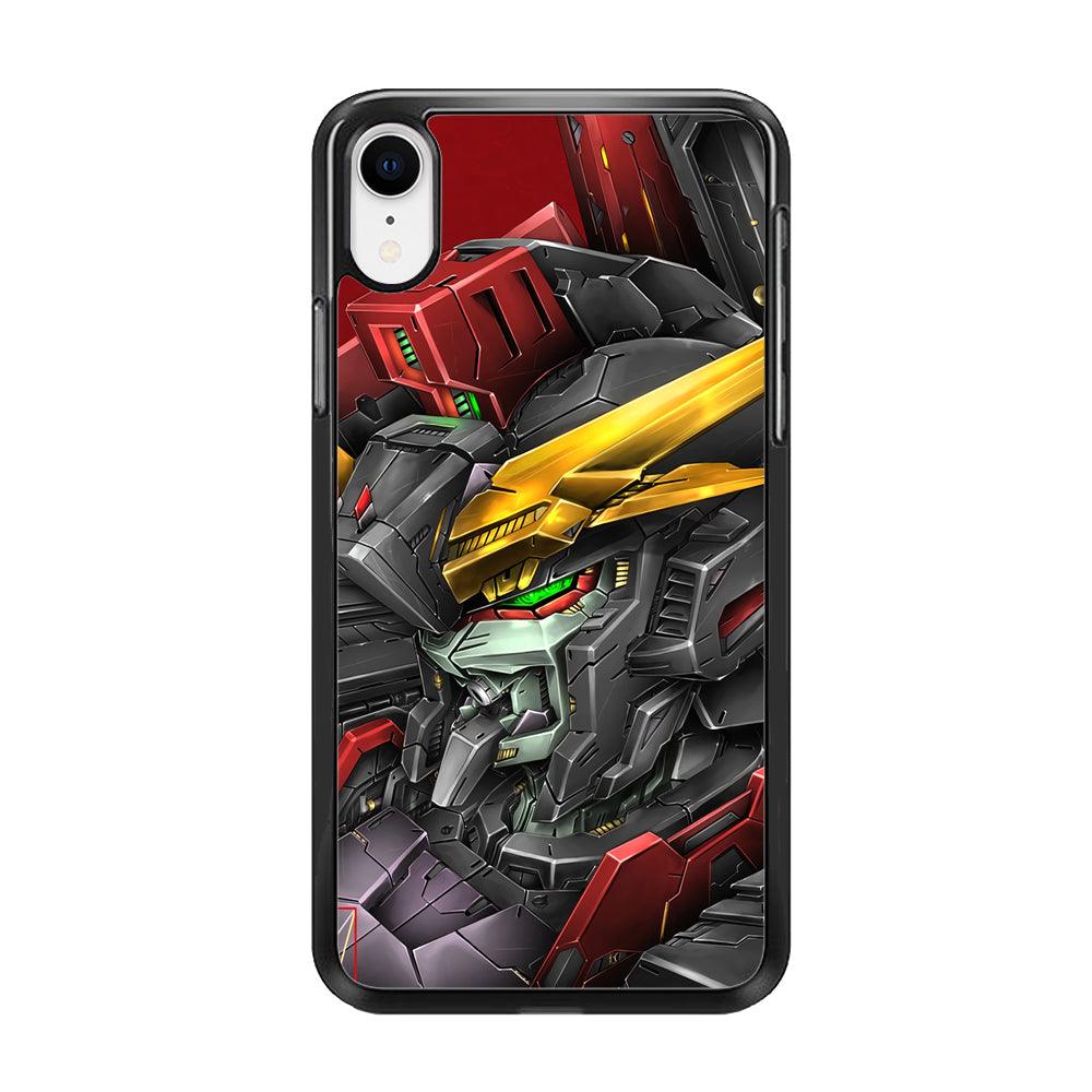 Robot -Transformation of The Machine- iPhone XR Case-Rubber Black (2D Case)-Oxvistore