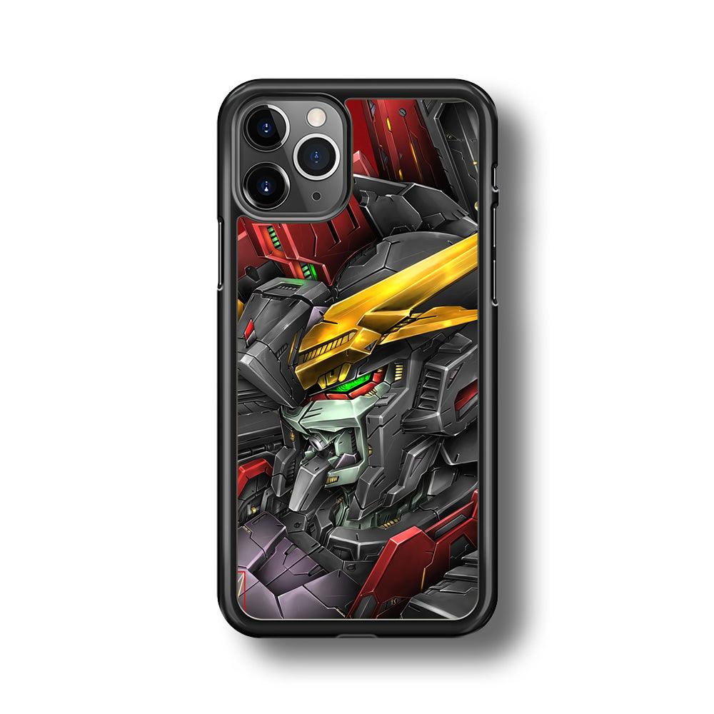 Robot -Transformation of The Machine- iPhone 11 Pro Case-Rubber Black (2D Case)-Oxvistore