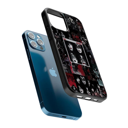 Rock Bands KISS Aesthetic 2D Rubber Phone Case-Oxvistore