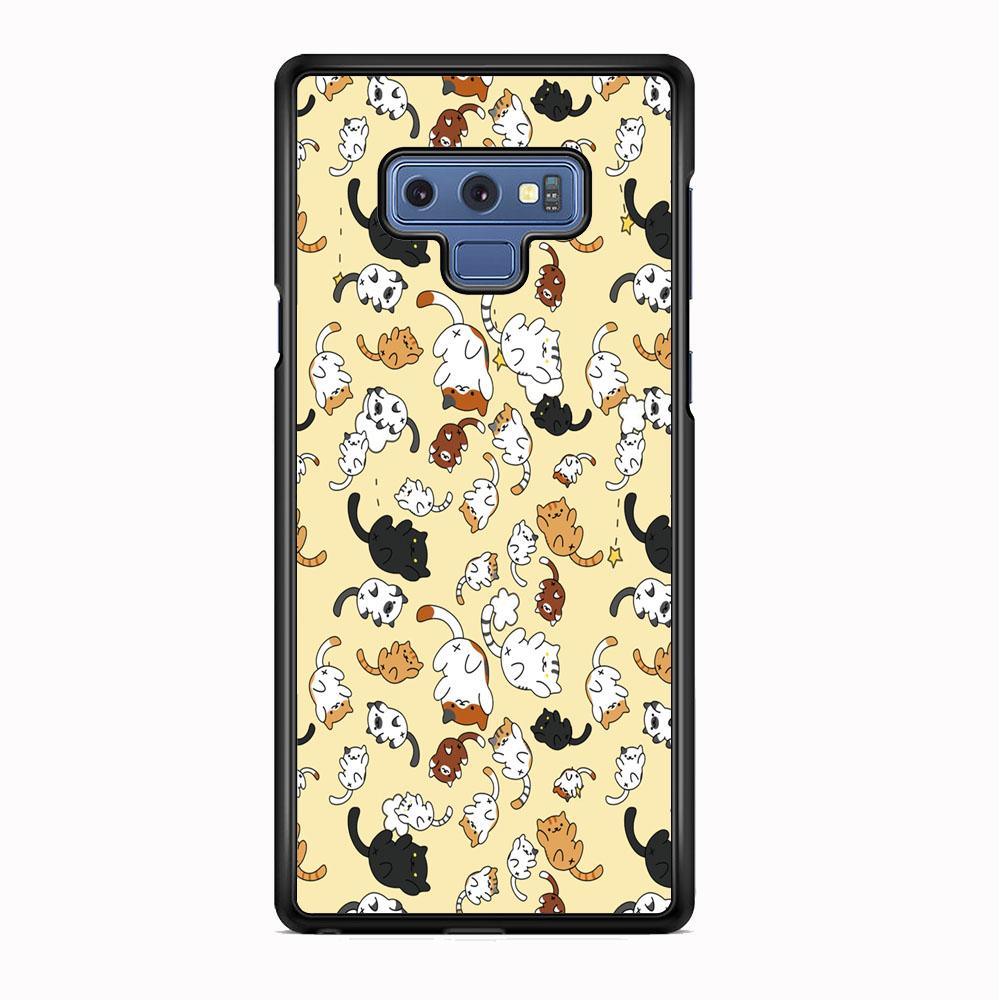 Roll Over and Have Fun Samsung Galaxy Note 9 Case-Rubber White (2D Case)-Oxvistore