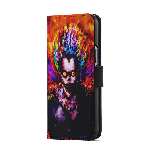 Ryuk Death Note Painting Flip Wallet Phone Case-Oxvistore
