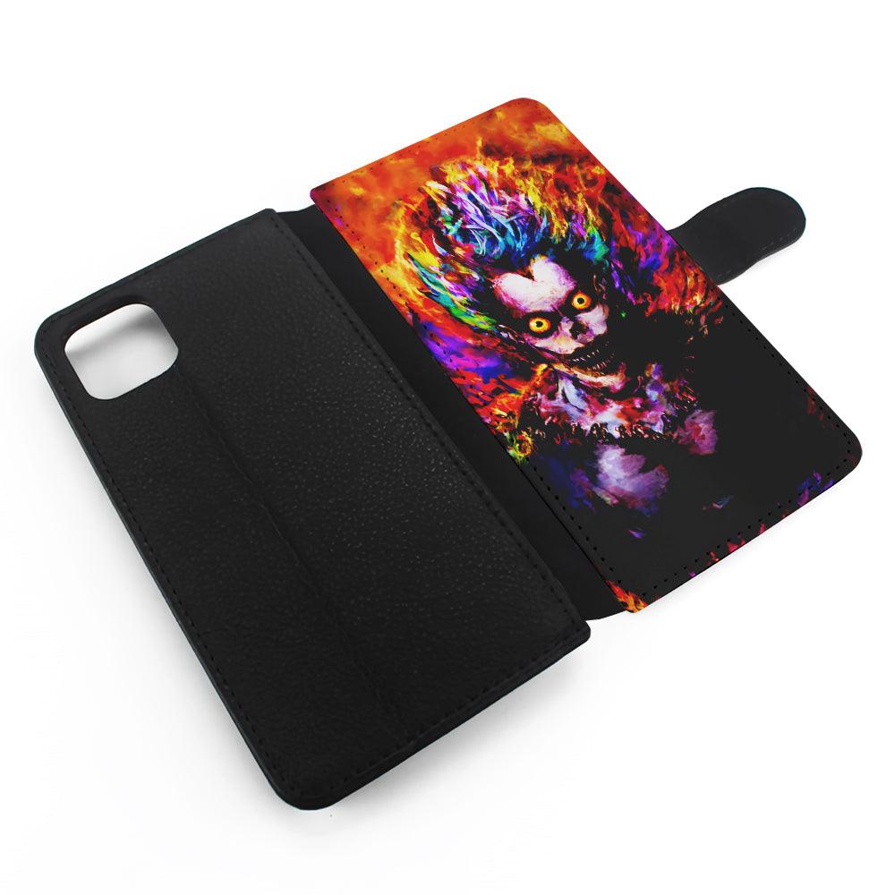 Ryuk Death Note Painting Flip Wallet Phone Case-Oxvistore