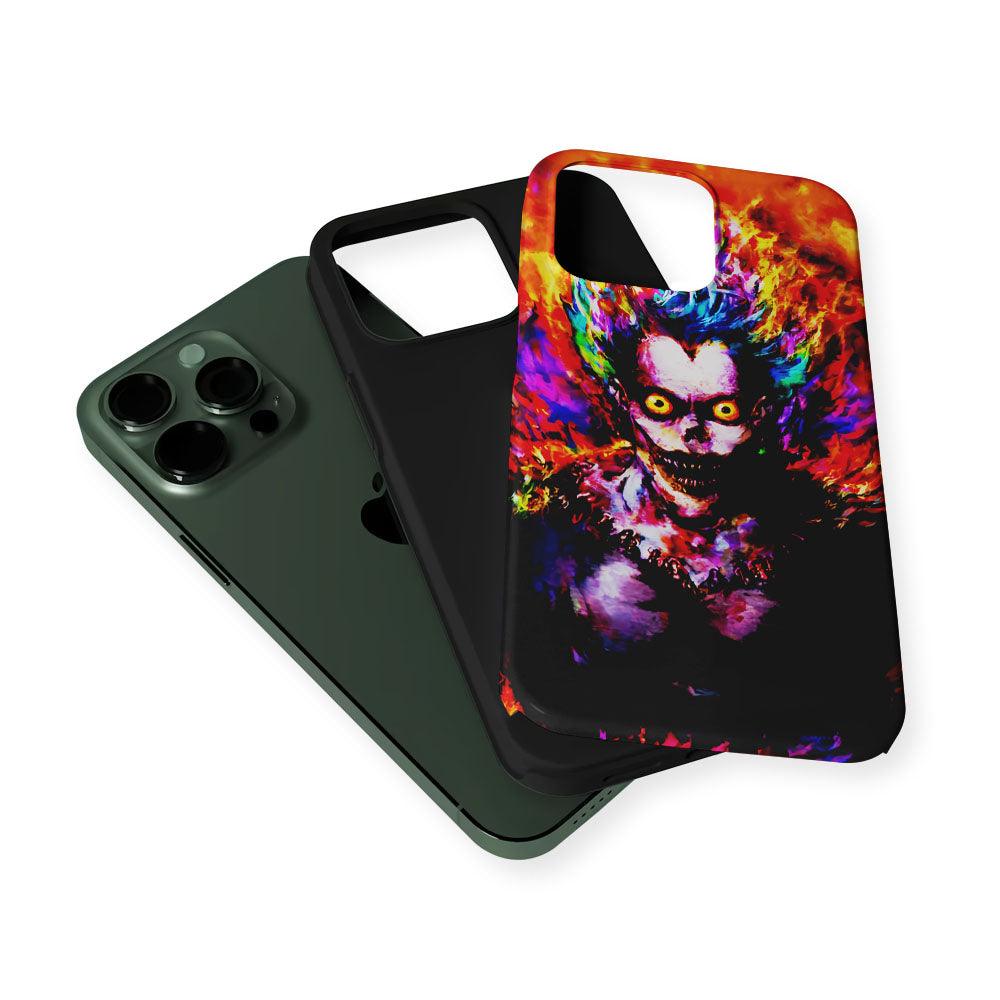 Ryuk Death Note Painting 2 in 1 Tough Phone Case-Oxvistore