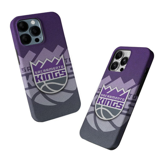Sacramento Kings Pattern 2 in 1 Tough Phone Case-Oxvistore