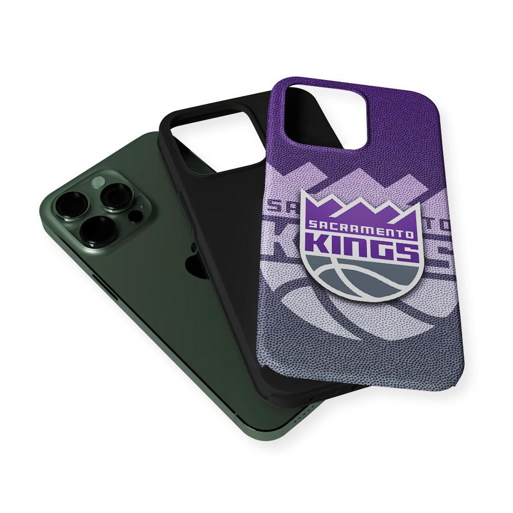 Sacramento Kings Pattern 2 in 1 Tough Phone Case-Oxvistore