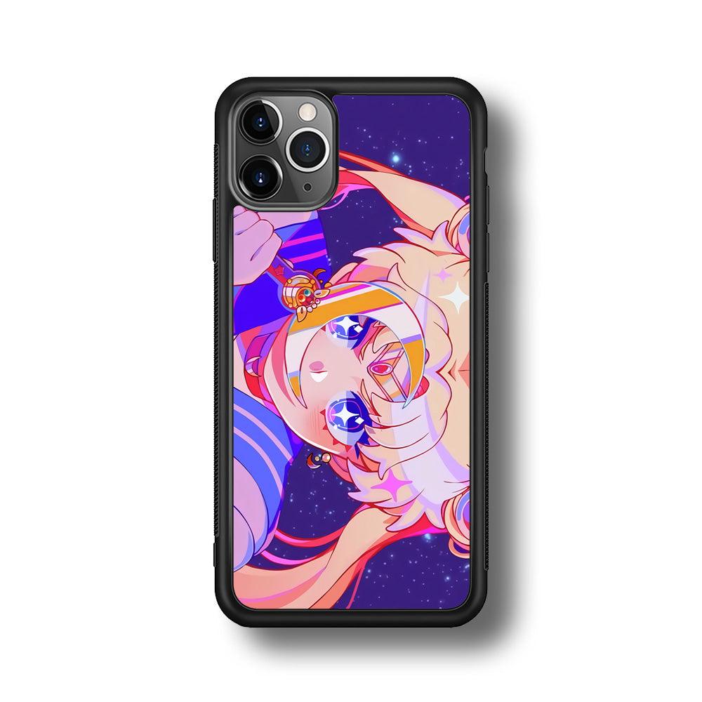 Sailor Moon a Confidence for Action iPhone 11 Pro Max Case-Rubber Black (2D Case)-Oxvistore