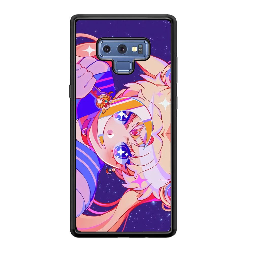 Sailor Moon a Confidence for Action Samsung Galaxy Note 9 Case-Rubber Black (2D Case)-Oxvistore