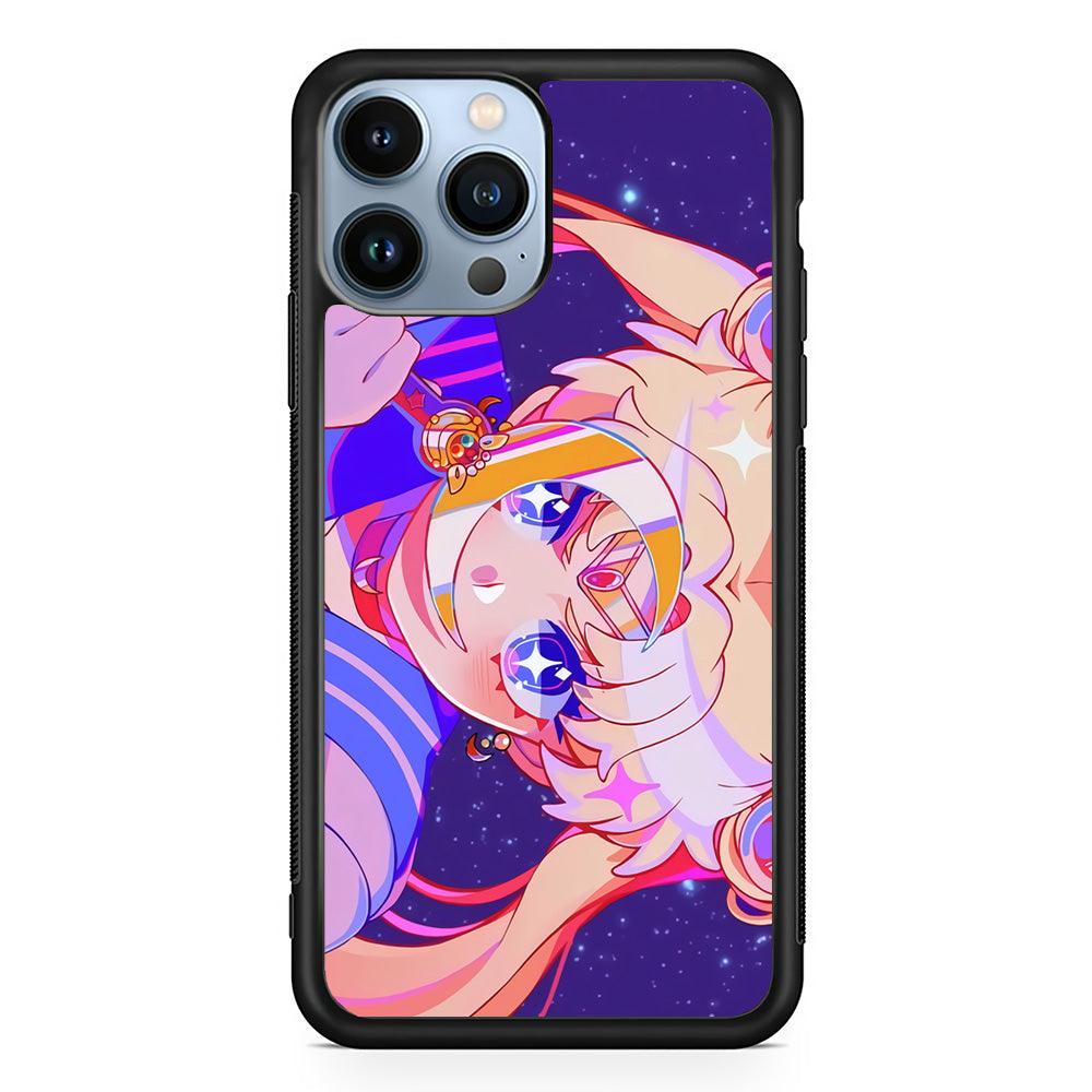 Sailor Moon a Confidence for Action iPhone 15 Pro Case-Rubber Black (2D Case)-Oxvistore