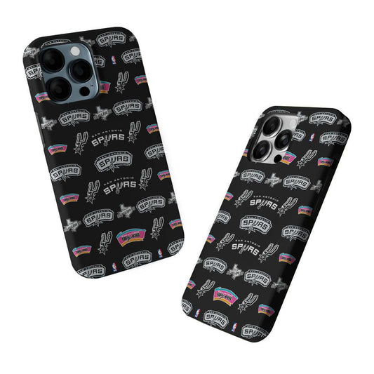 San Antonio Spurs Pattern 2 in 1 Tough Phone Case-Oxvistore