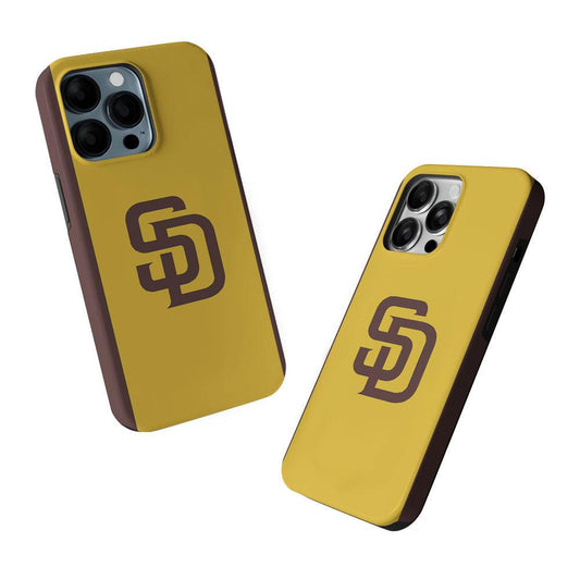 San Diego Padres Logo 2 in 1 Tough Phone Case-Oxvistore