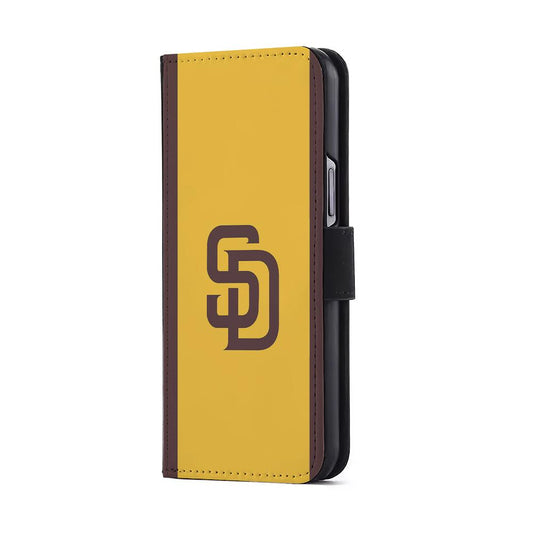 San Diego Padres Logo Flip Wallet Phone Case-Oxvistore