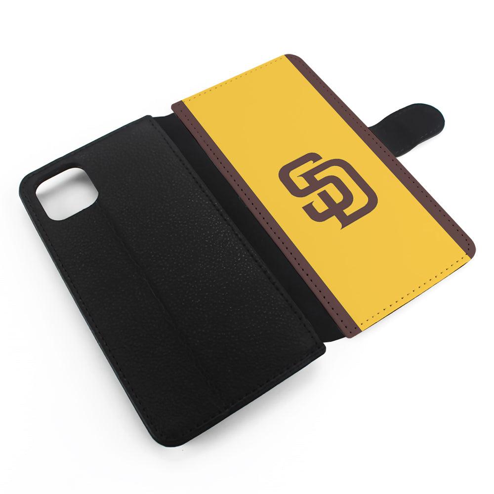 San Diego Padres Logo Flip Wallet Phone Case-Oxvistore