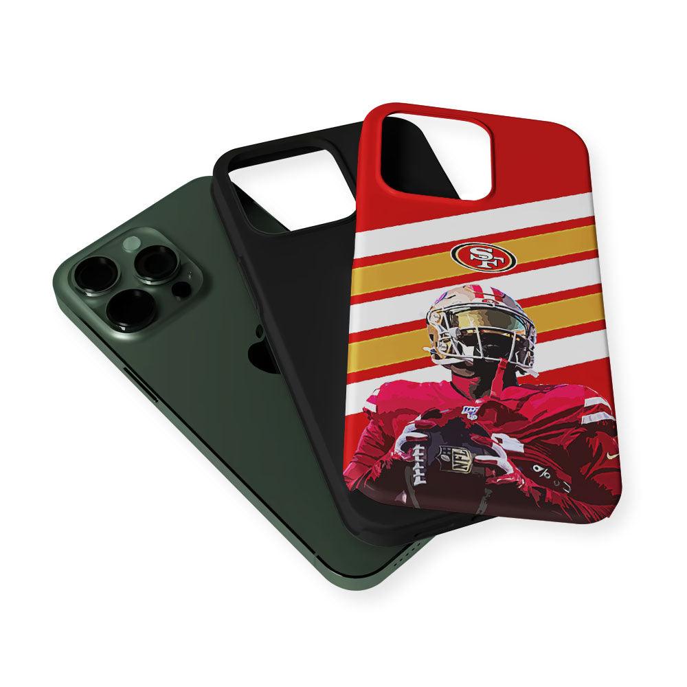 San Francisco 49ers Player 2 in 1 Tough Phone Case-Oxvistore