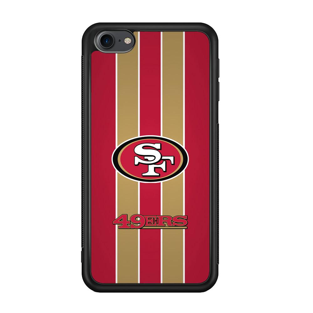 San Francisco 49ers Support for The Game iPod Touch 6 Case-Rubber Black (2D Case)-Oxvistore