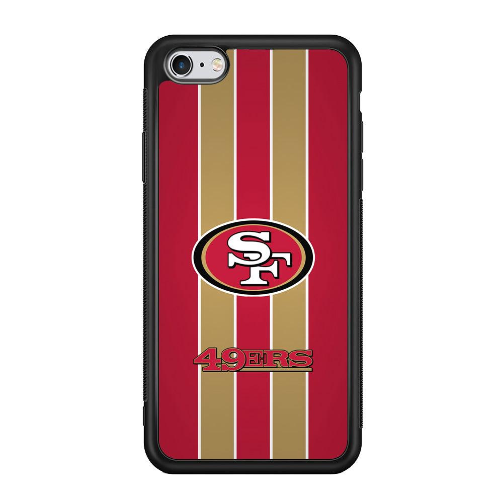 San Francisco 49ers Support for The Game iPhone 6 Plus | 6s Plus Case-Rubber Black (2D Case)-Oxvistore