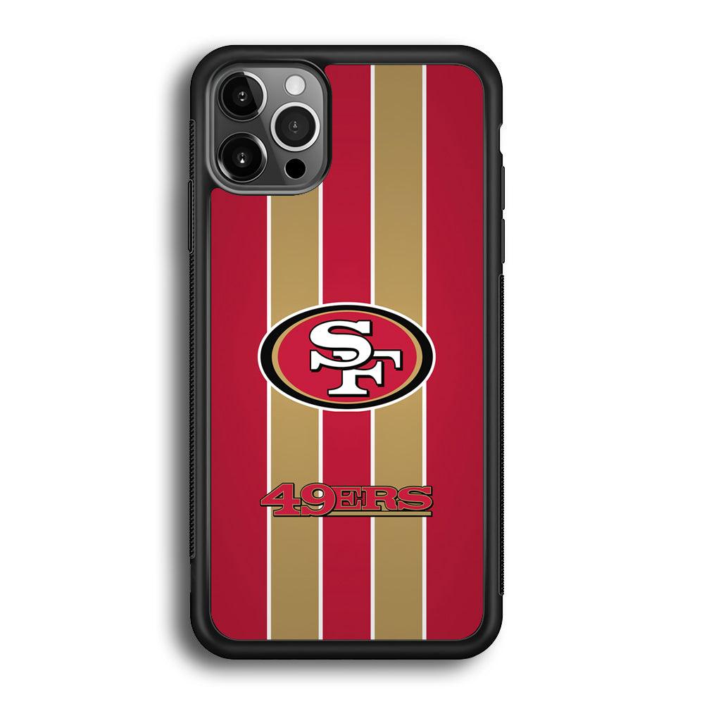 San Francisco 49ers Support for The Game iPhone 12 Pro Case-Rubber Black (2D Case)-Oxvistore