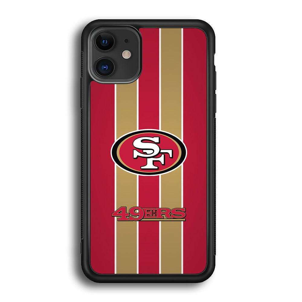 San Francisco 49ers Support for The Game iPhone 12 Case-Rubber Black (2D Case)-Oxvistore