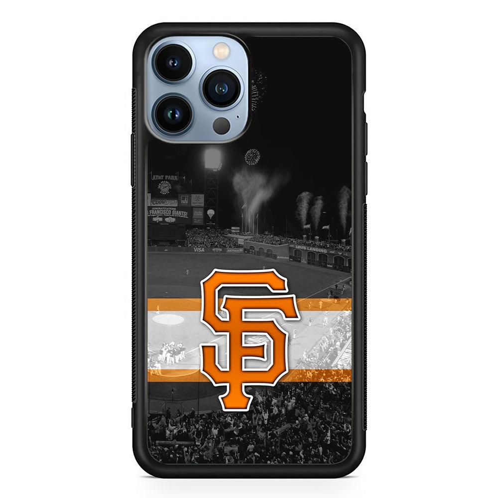San Francisco Giants Stadium 2D Rubber Phone Case-Black-Oxvistore