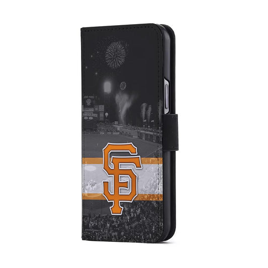 San Francisco Giants Stadium Flip Wallet Phone Case-Oxvistore